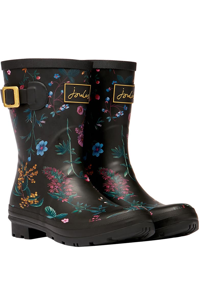 Joules Print Molly Welly Rain Boot, Main, color,