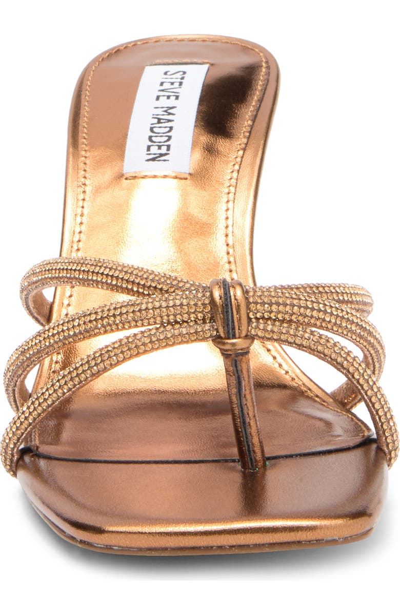 Steve Madden Jazzee Slide Sandal, Alternate, color, Bronze