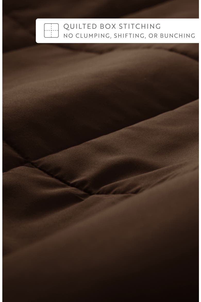 Premium Comforter & Sheet Bed In A Bag Set, Alternate, color, CHOCOLATE