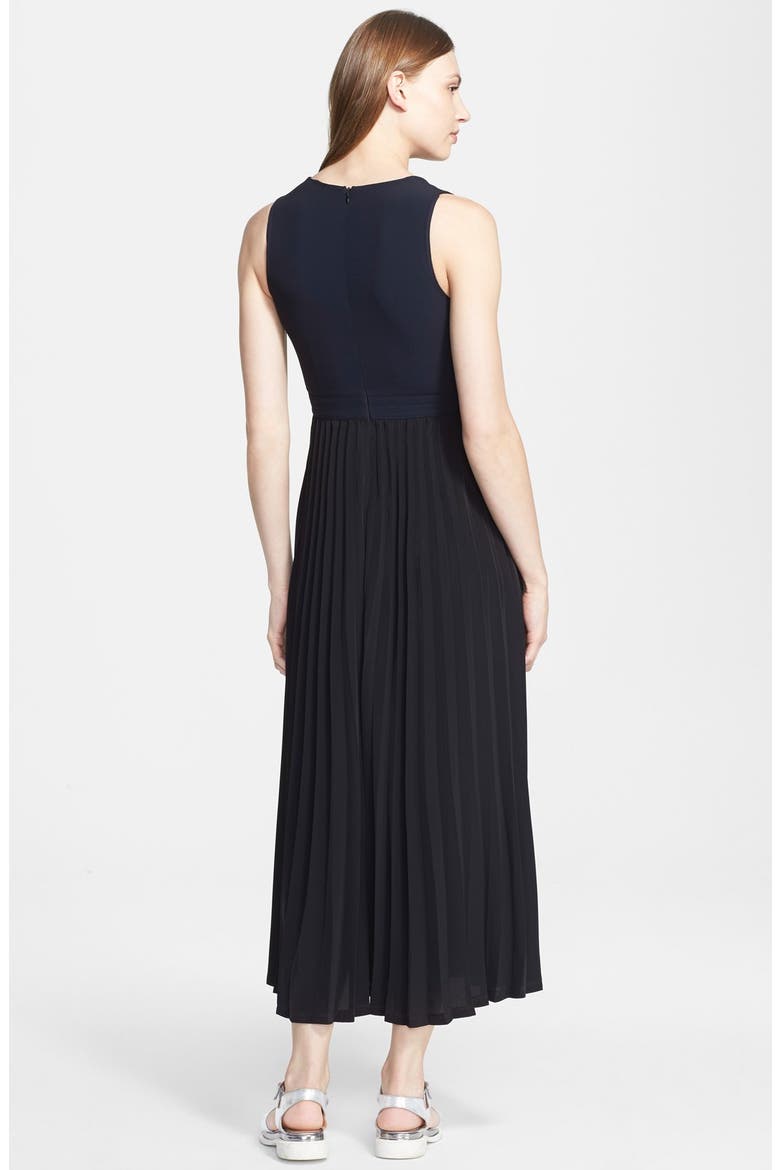 'Cornelia' Cutout Midi Dress, Alternate, color, NAVY/ BLACK