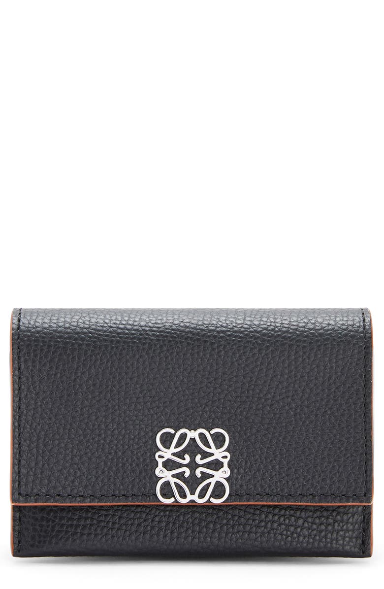 Loewe Accordion Leather Card Holder, Main, color,