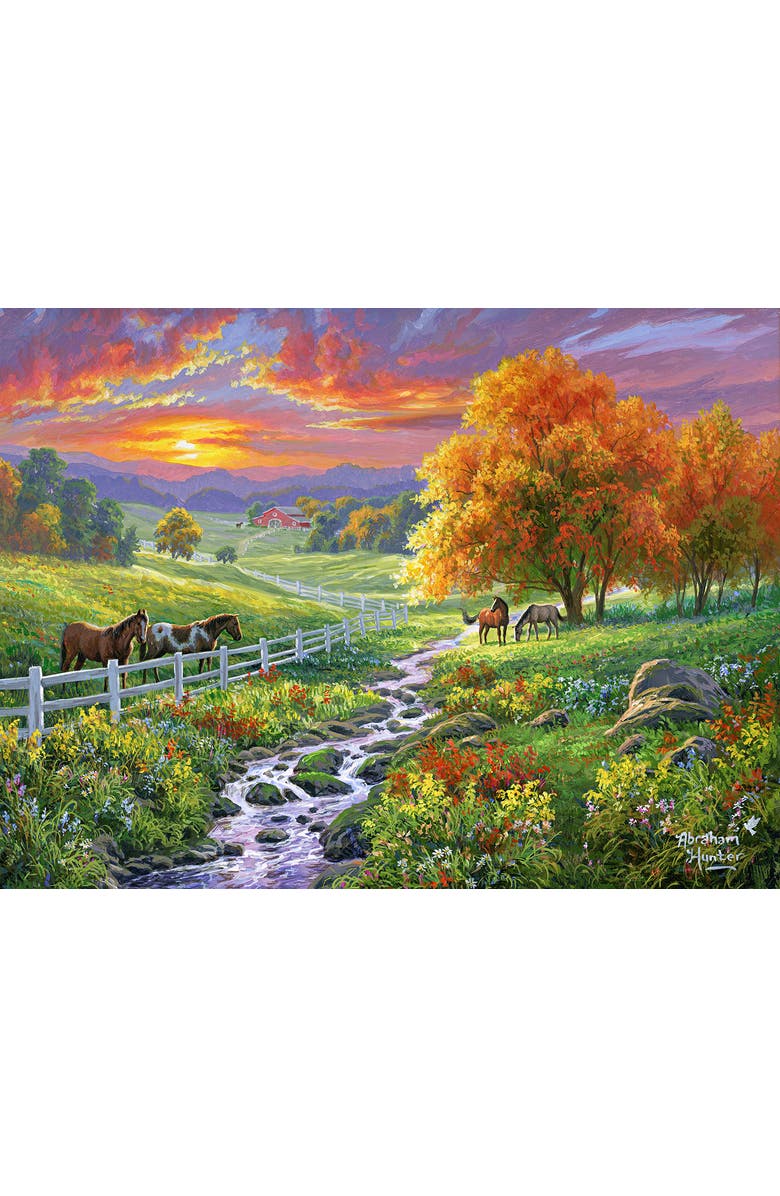 Sunsout September Pasture 300 piece Jigsaw Puzzle for Adults, Alternate, color, Multicolor