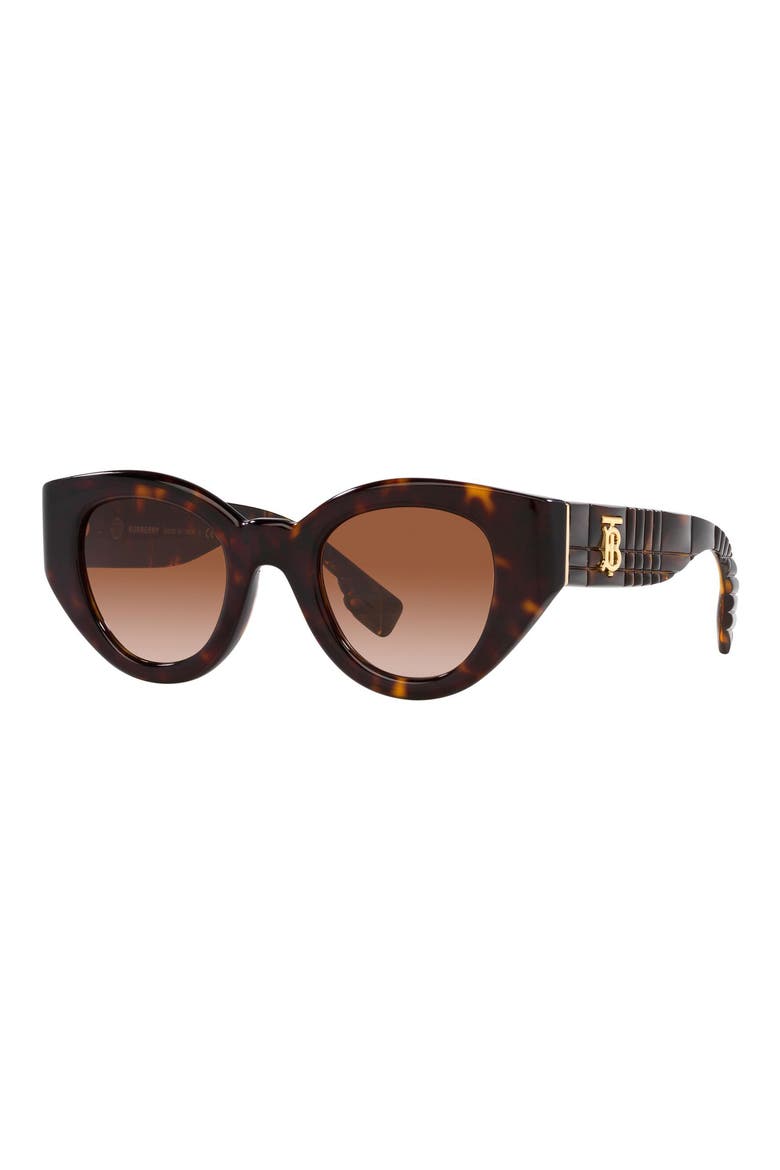 Briar 47mm Gradient Small Phantos Sunglasses, Alternate, color, DK HAVANA