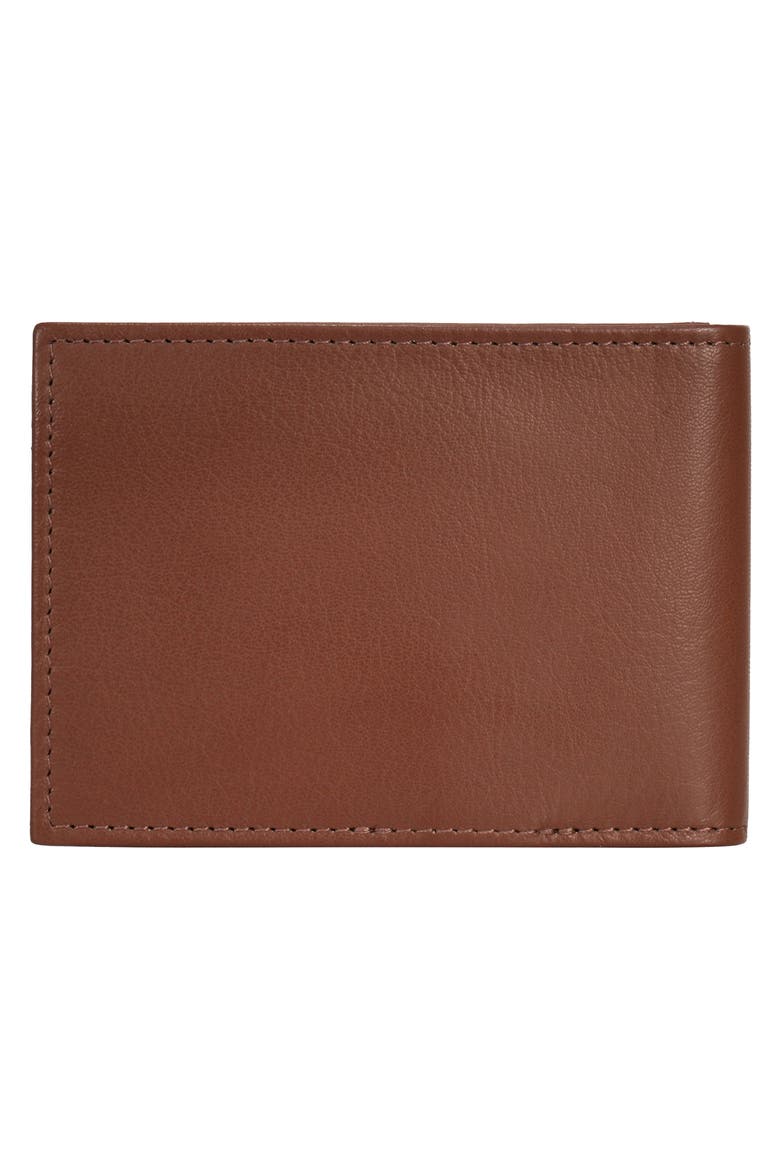 Onyx Bifold Wallet with Money Clip, Alternate, color, BROWN