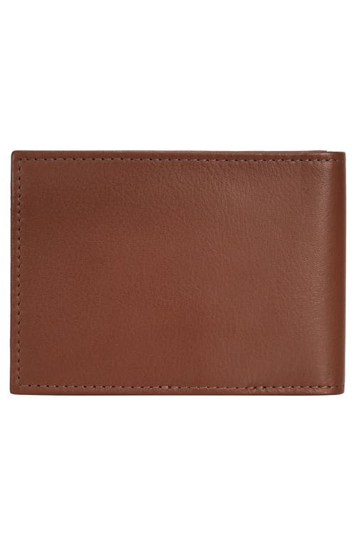 Champs Onyx Bifold Wallet With Money Clip In Brown