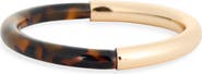 NORDSTROM RACK Resin & Metal Bangle Bracelet