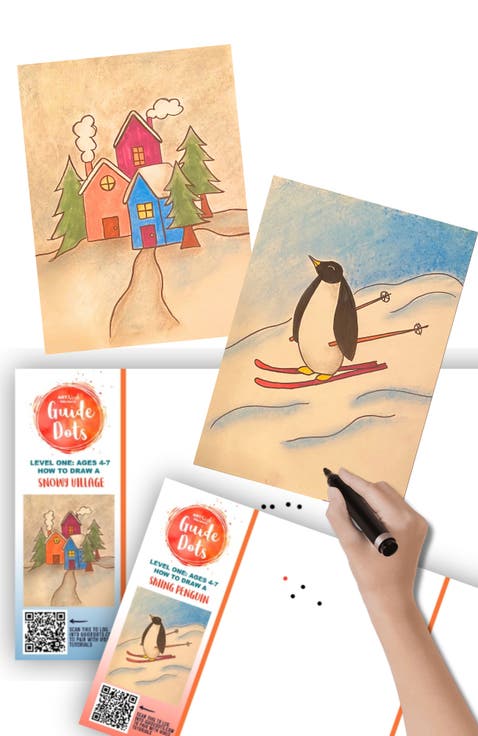 Add-On Art Rolls for Guide Dots Level 2 Art Kits - Age 8+