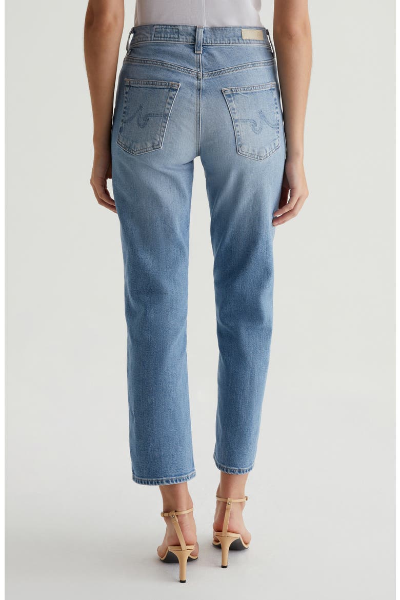 Brinley Mid Rise Crop Straight Leg Jeans, Alternate, color, SANTA YNEZ