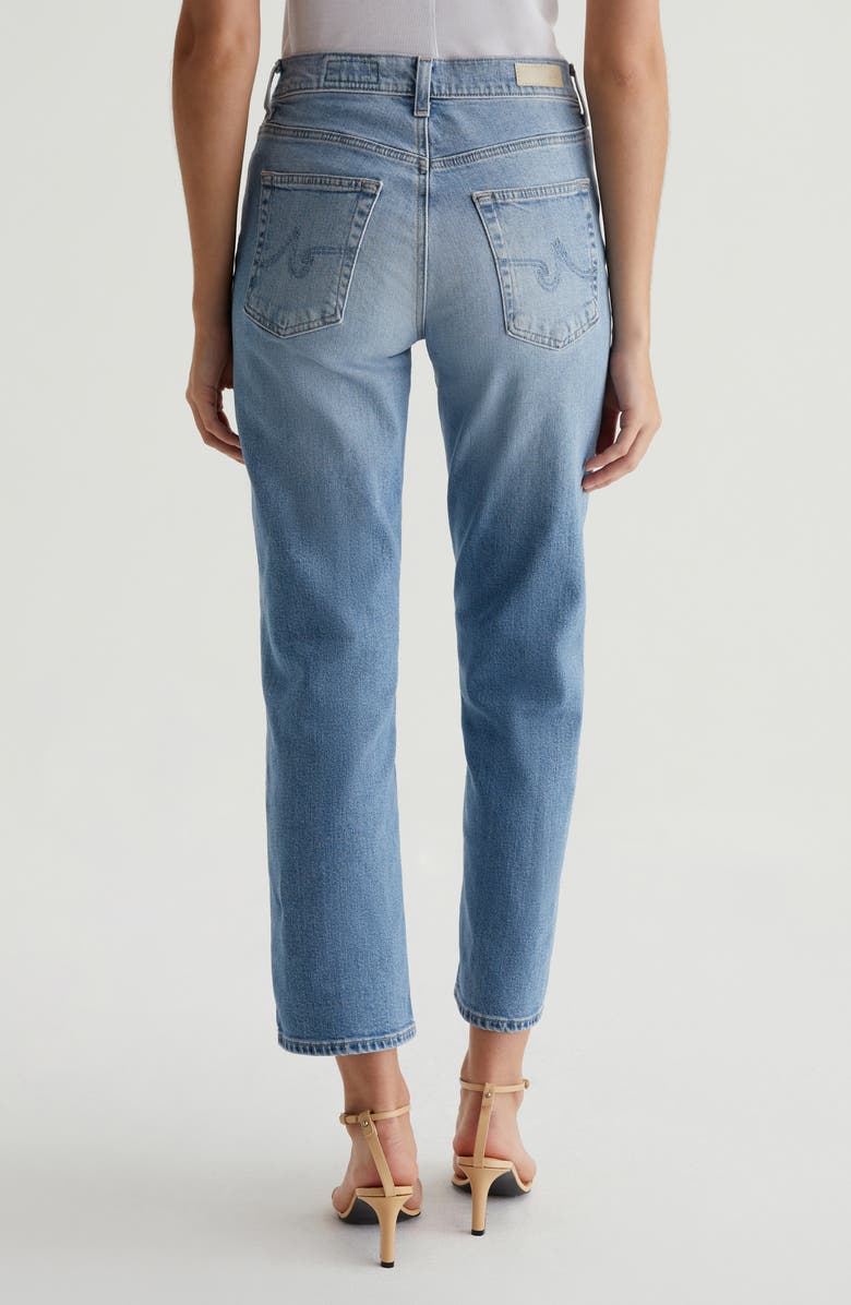 AG Brinley Mid Rise Crop Straight Leg Jeans, Alternate, color, Santa Ynez