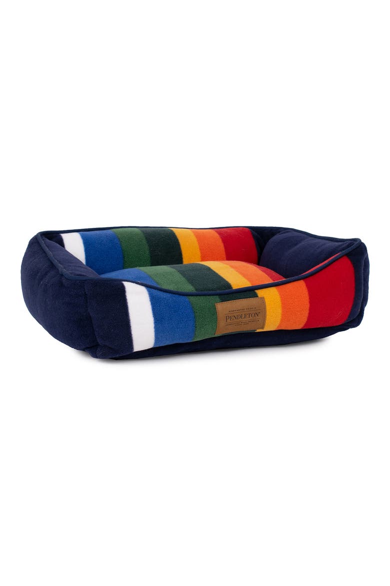 Fleece Kuddler Pet Bed, Main, color, CRATER LAKE