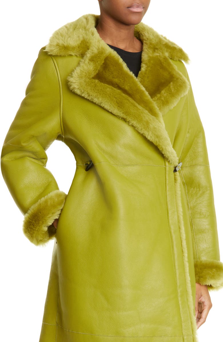 Saks Potts Mary Genuine Shearling Coat, Alternate, color,