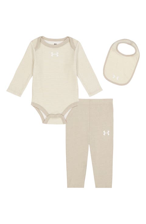 Kids' Bodysuit, Pants & Bib 3-Piece Set