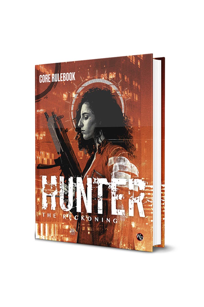 Hunter The Reckoning 5th Edition Roleplaying Game Core Rulebook, Main, color, Multicolored