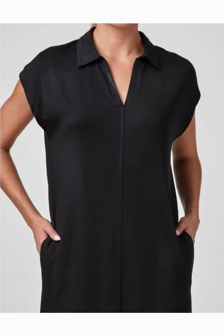 Mavien Short Sleeve Dress, Alternate, color, Black