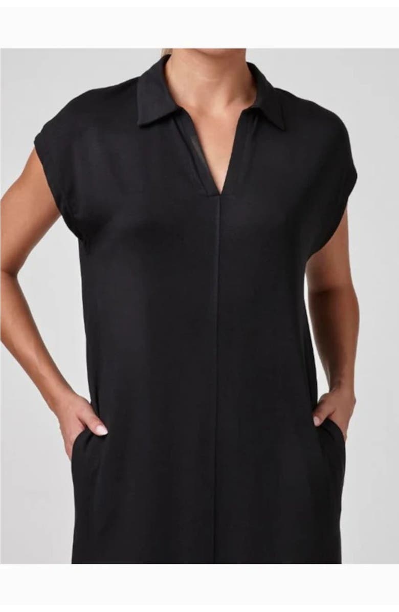 Forever & Always Mavien Short Sleeve Dress, Alternate, color, Black