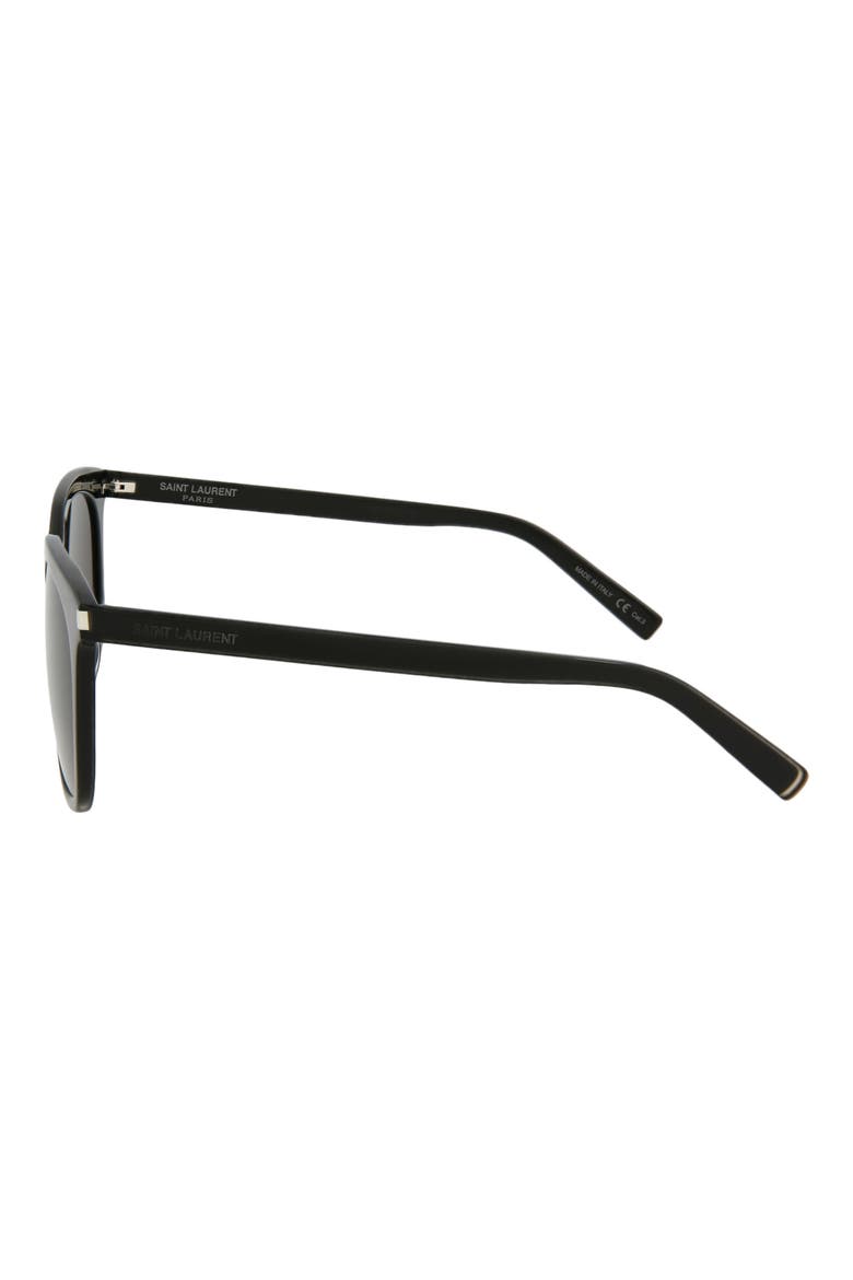 54mm Square Sunglasses, Alternate, color, BLACK BLACK GREY