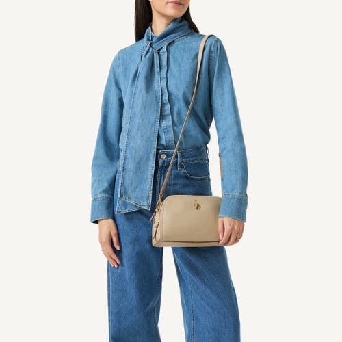 Radley London Bathurst Mews Small Ziptop Crossbody Bag In Stone