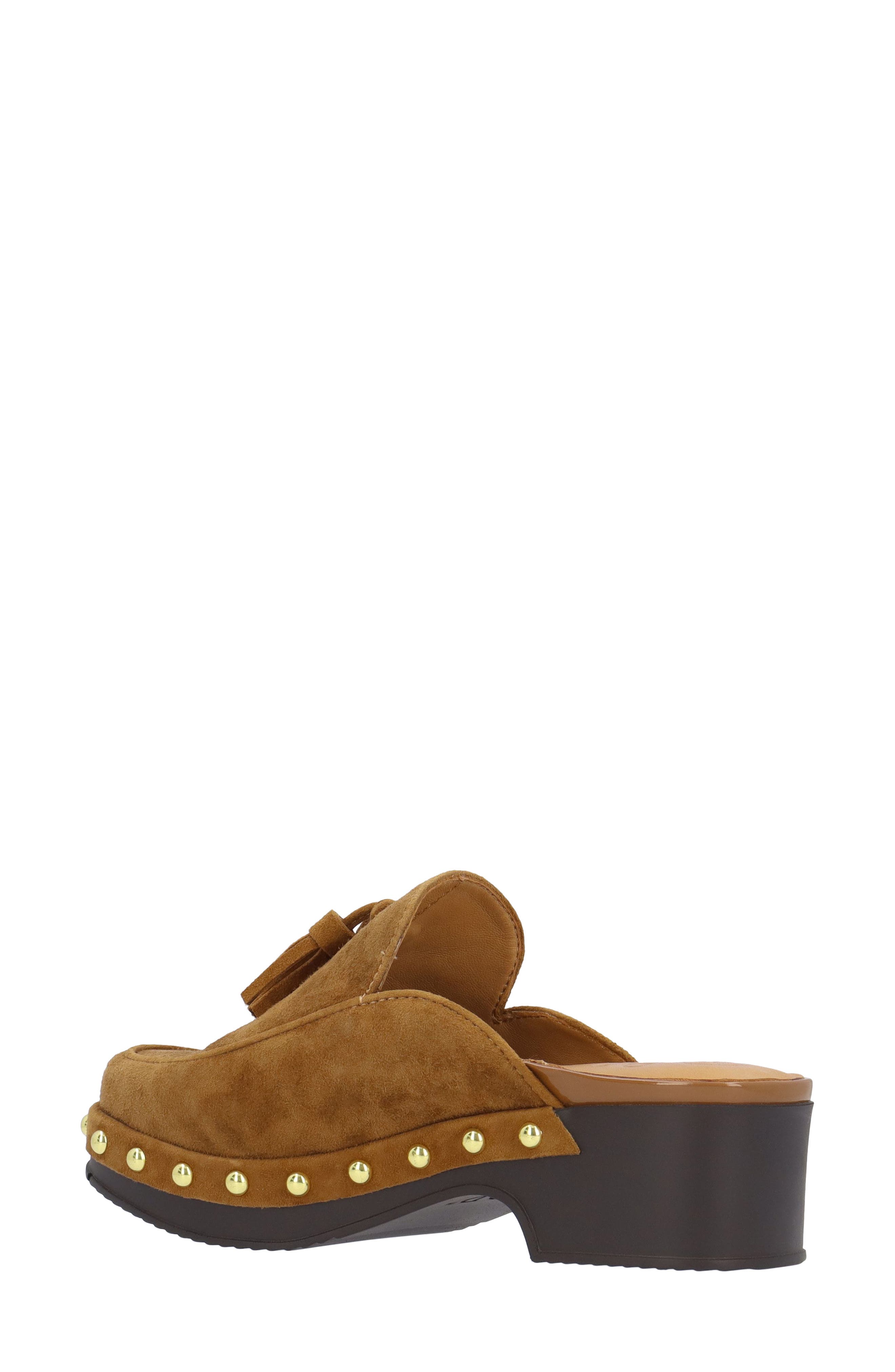 Gracen Platform Loafer Mule, Alternate, color, COFFEE