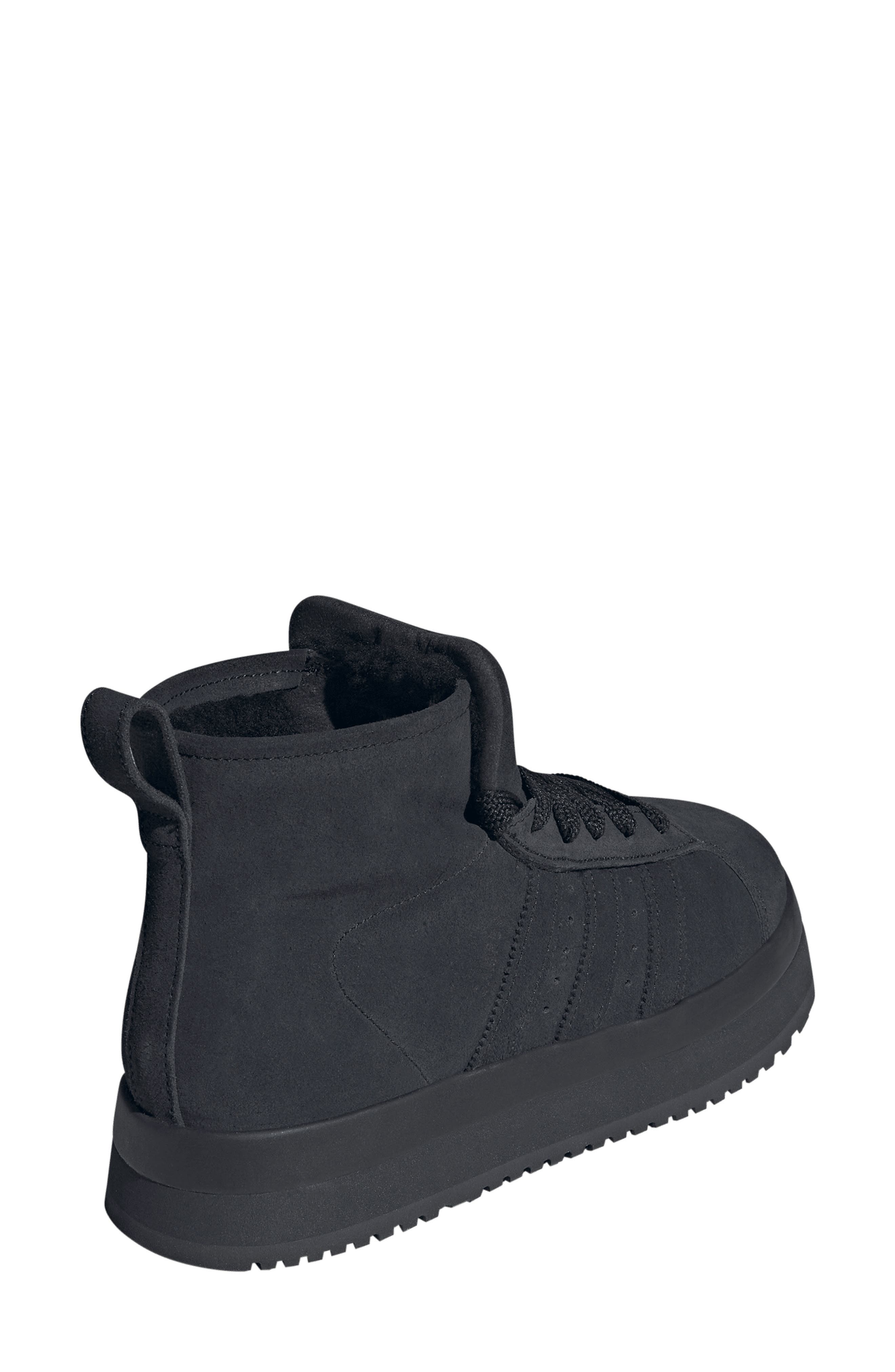 adidas Campus 00s Winter Mid Sneaker Boot, Alternate, color, Black/ Black/ Carbon