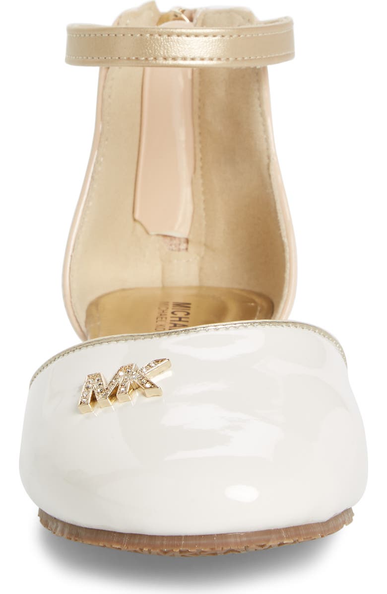 MICHAEL Michael Kors Kitten Kaisa Glitter Heel Sandal, Alternate, color,