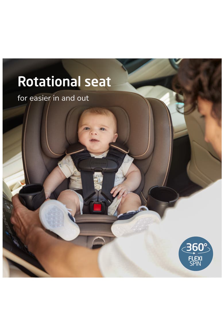 Andi 360° Rotating All-in-One Convertible Car Seat, Alternate, color, CASPIAN CAVIAR