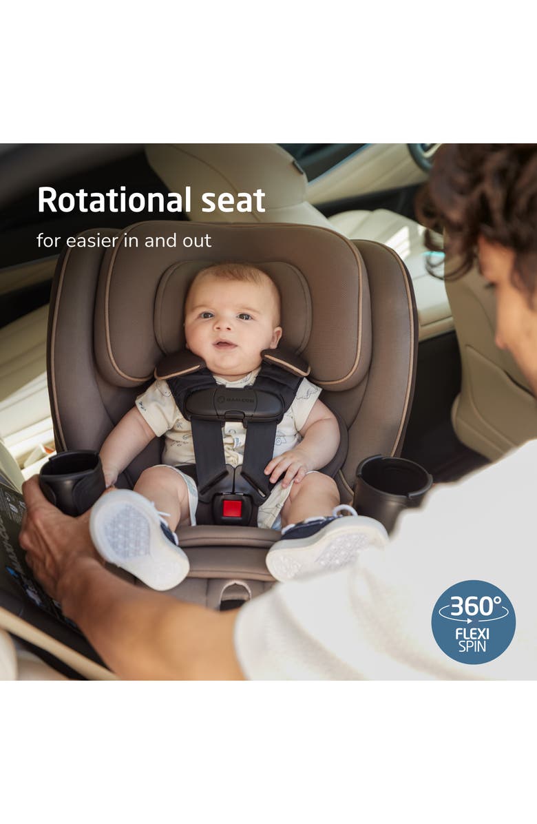 Maxi-Cosi<sup>®</sup> Andi 360° Rotating All-in-One Convertible Car Seat, Alternate, color, Caspian Caviar