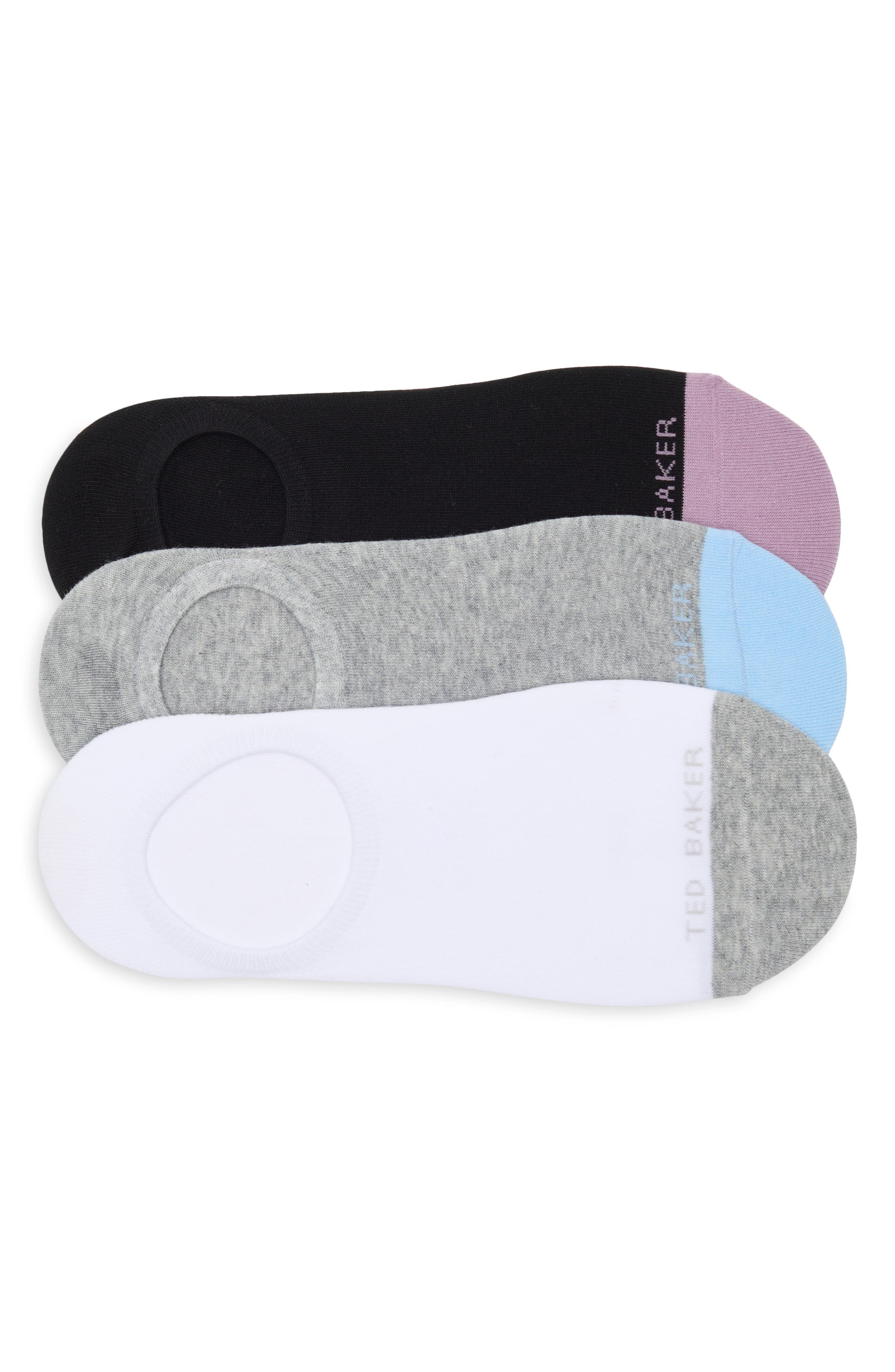 Pack of 3 No Show Socks