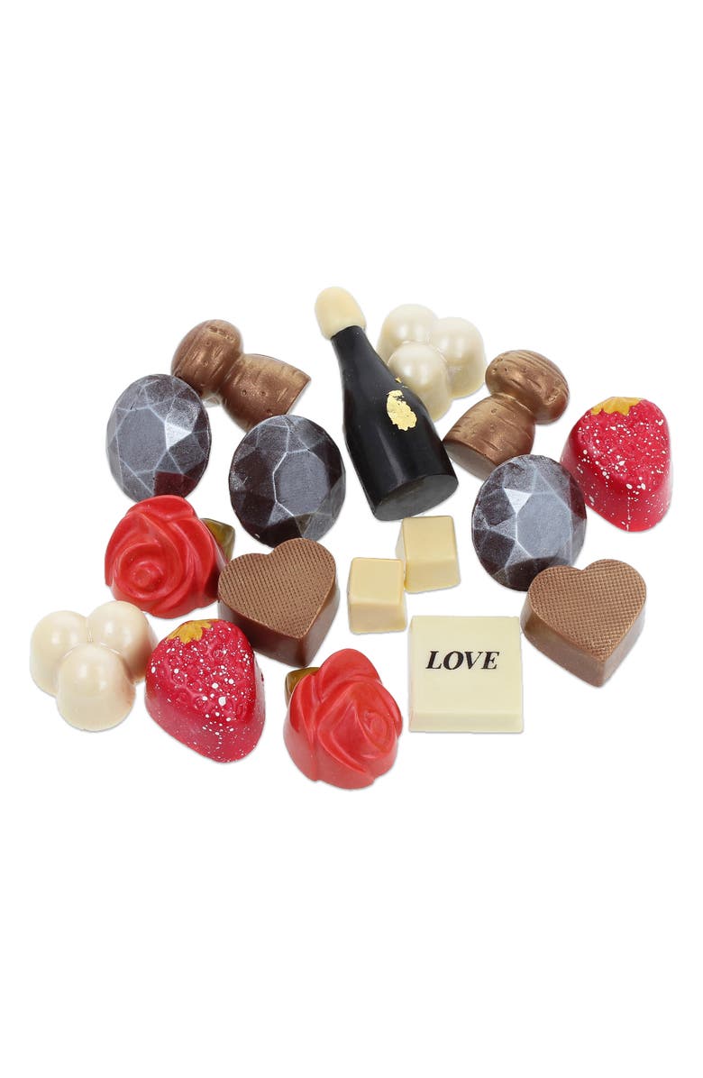 Maggie Louise Confections Lovestruck 16-Piece Chocolate Set, Alternate, color, 