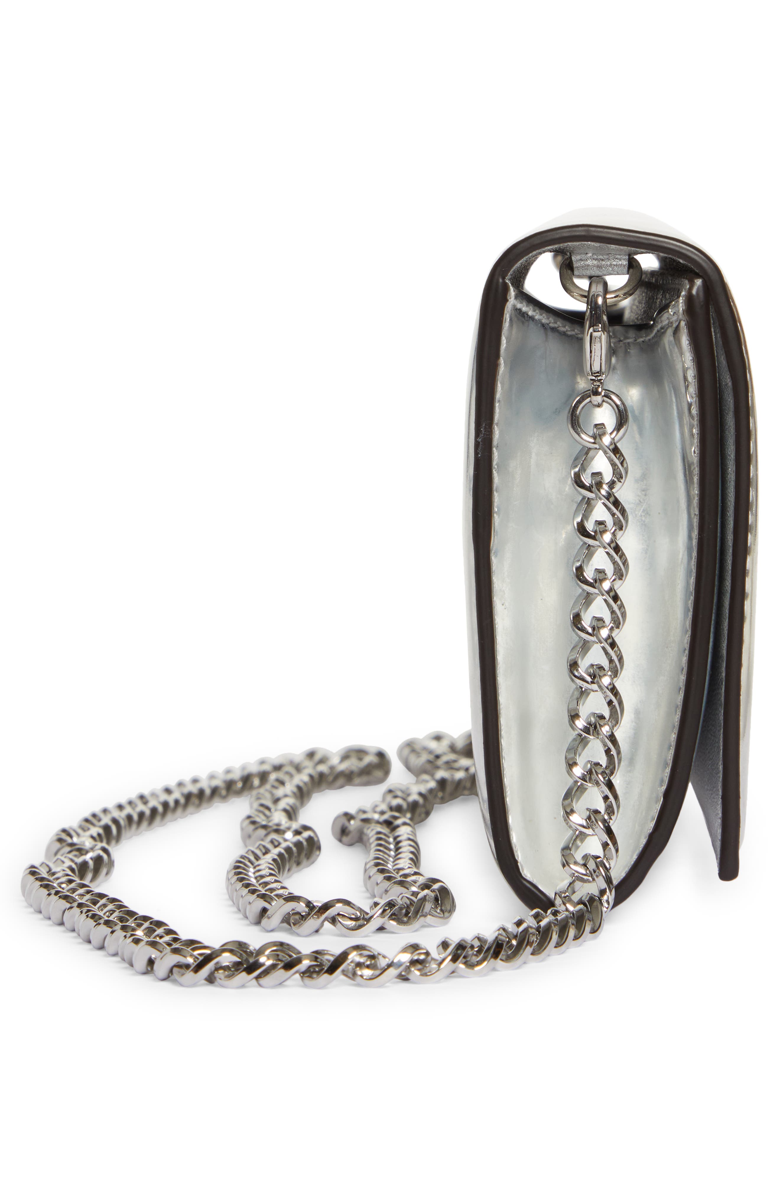 Jimmy Choo Avenue Mirror Crossbody Bag, Alternate, color, 