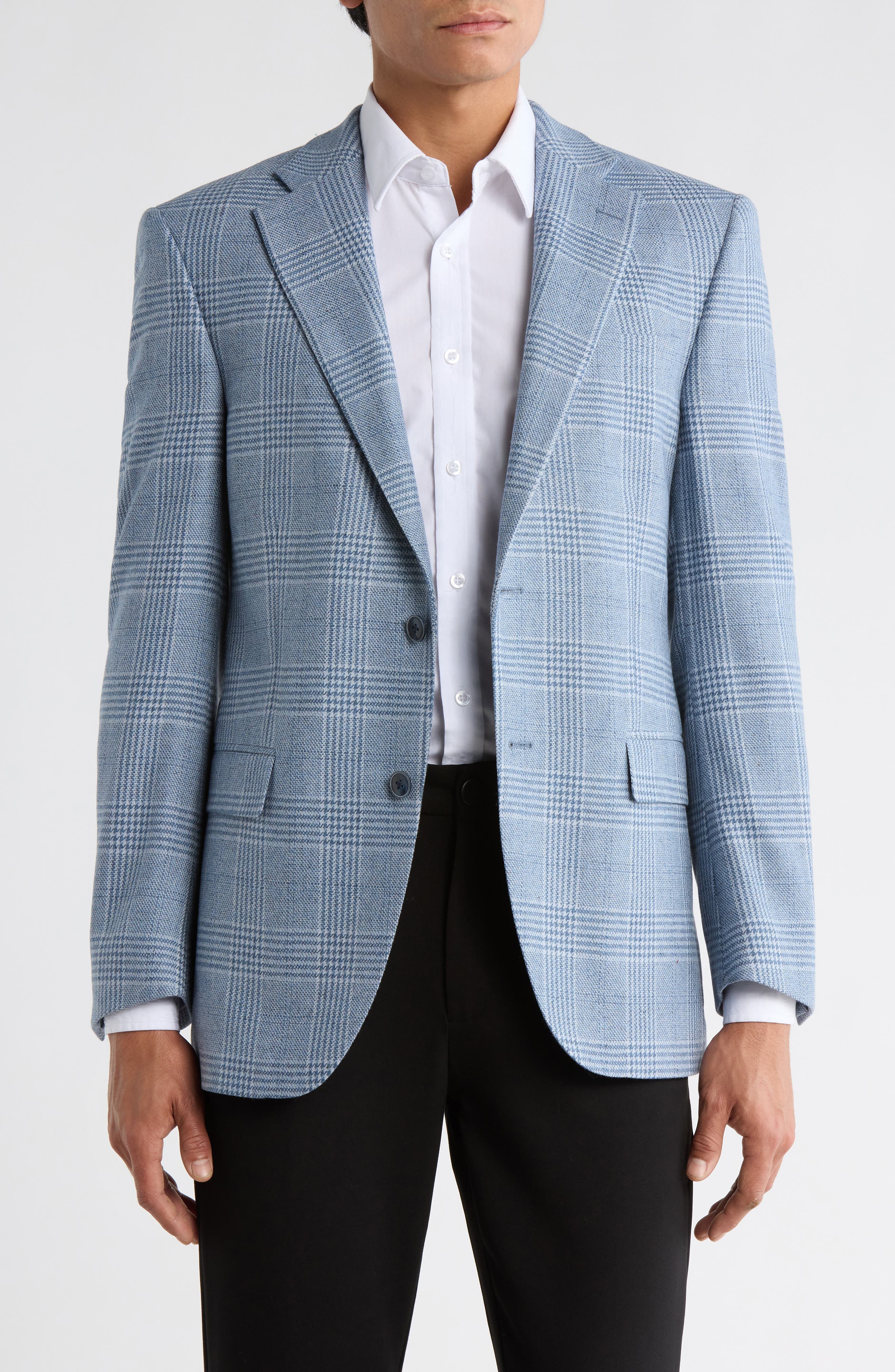 Peter Millar Plaid Wool & Cashmere Blend Sport Coat
