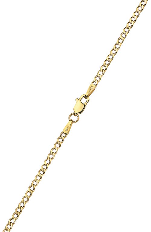 Best Silver 14k Yellow Gold 8mm Cuban Chain Necklace In Gold
