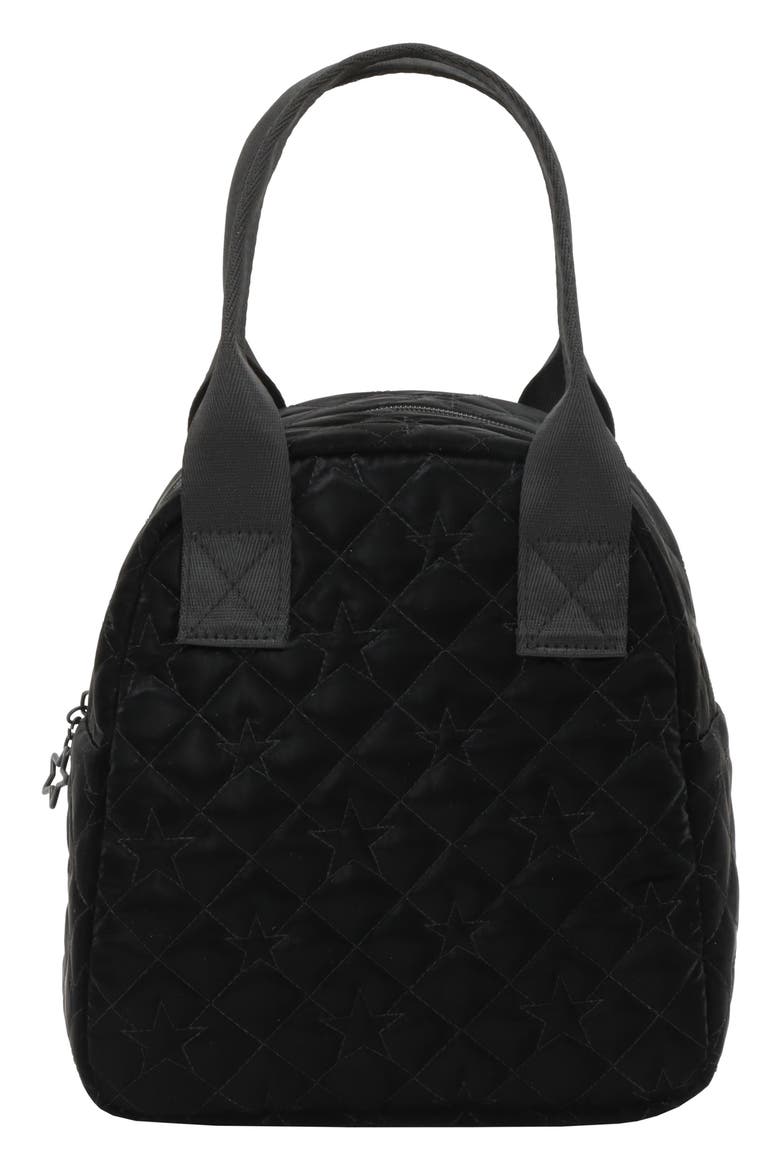 Cancan Foodie Tote, Main, color, BLACK