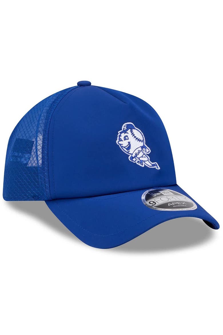 Men's New Era Royal New York Mets 2026 Batting Practice Alternate Apex 9FORTY Adjustable Hat, Alternate, color, Royal
