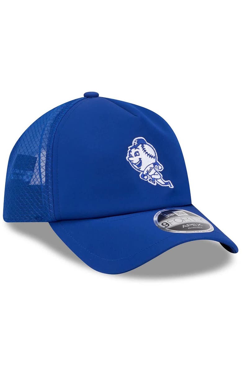New Era Men's New Era Royal New York Mets 2026 Batting Practice Alternate Apex 9FORTY Adjustable Hat, Alternate, color, Royal