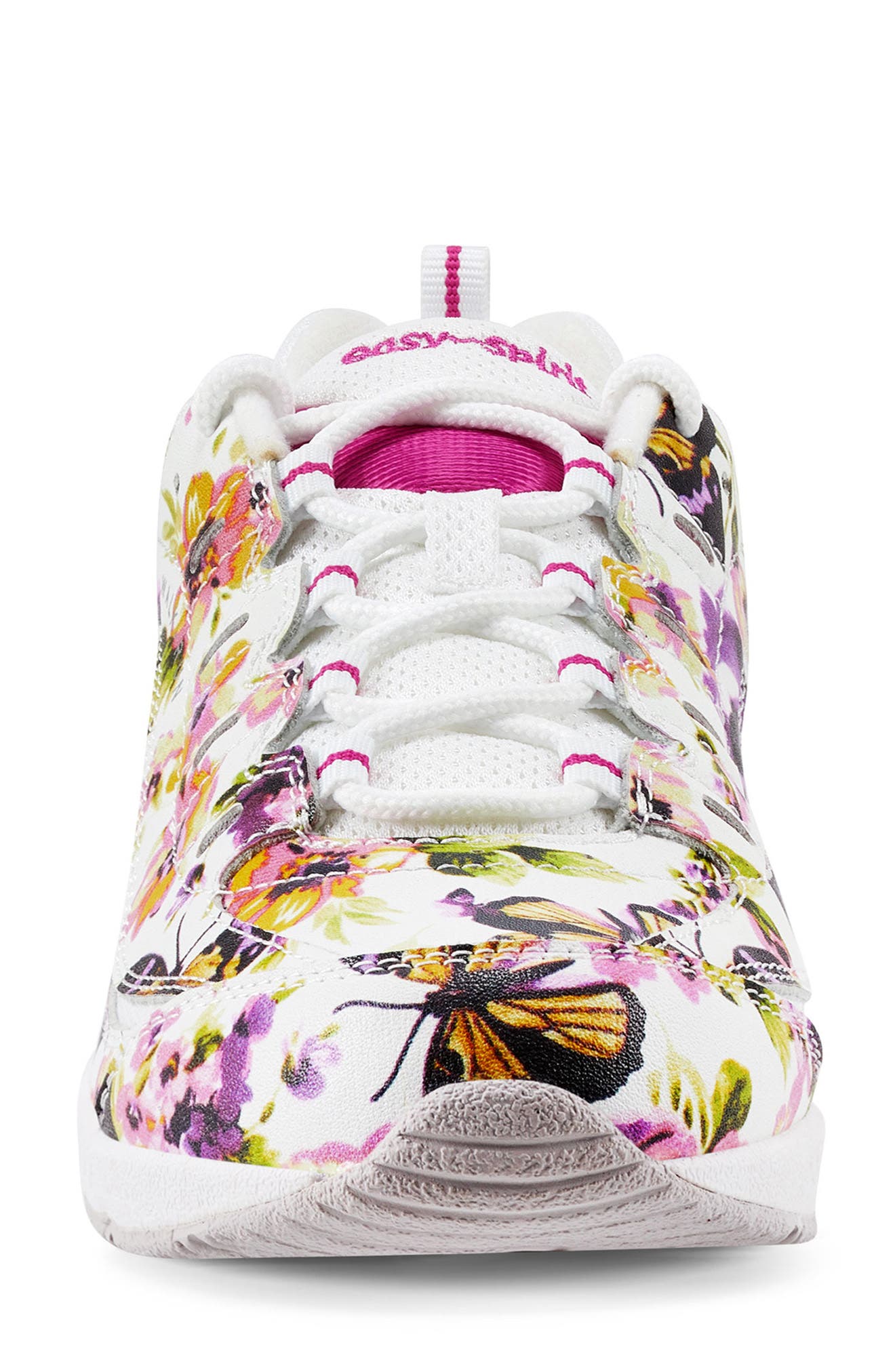 Easy Spirit Romy Sneaker, Alternate, color, Bright White Multi
