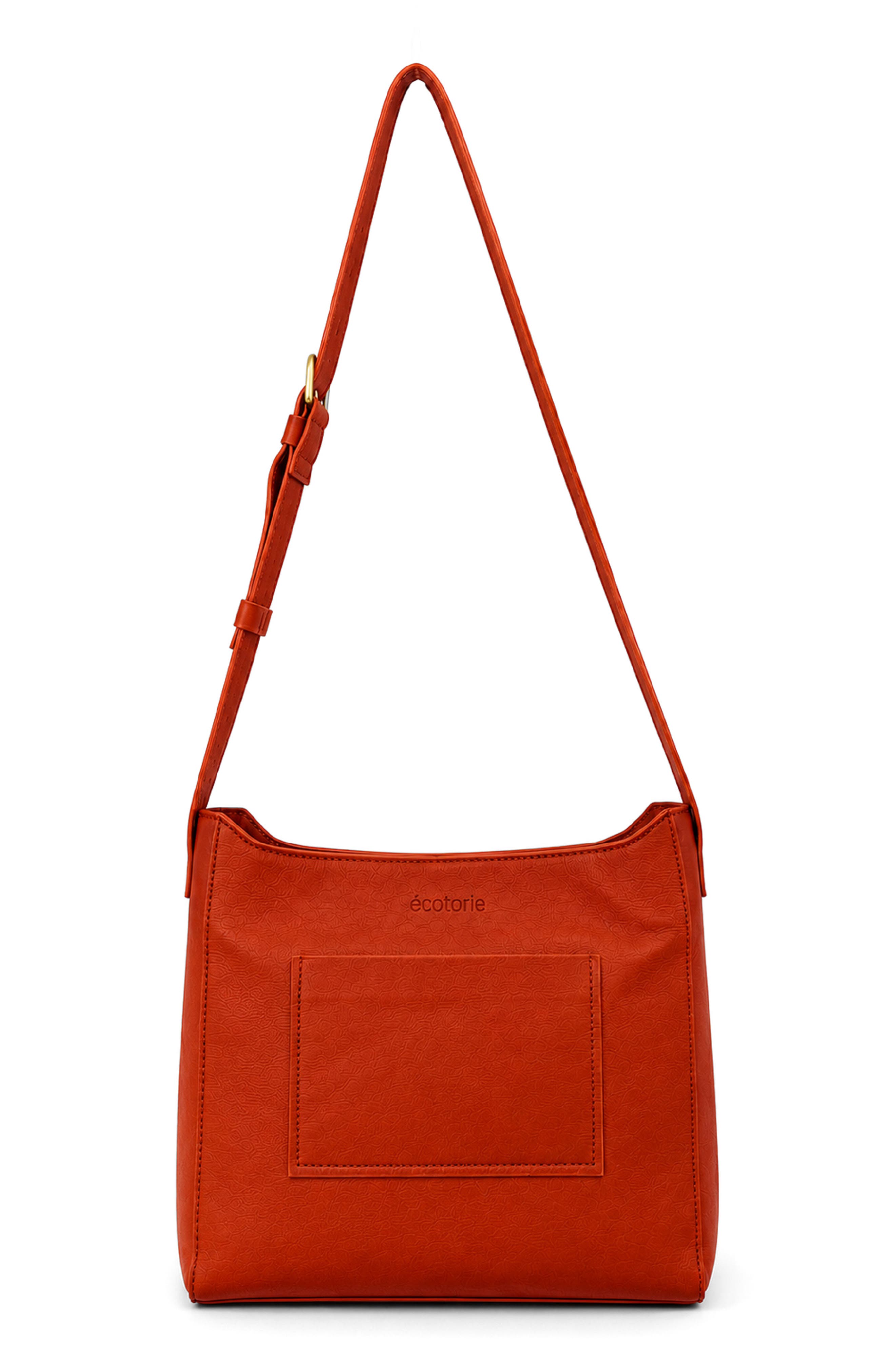 Brigitte Leather Crossbody Bag, Main, color, RUST
