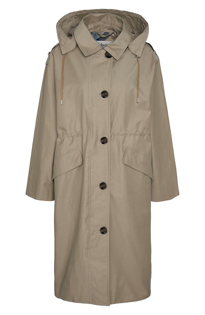 Barbour Fearne Waterproof Jacket with Removable Hood, Alternate, color, 