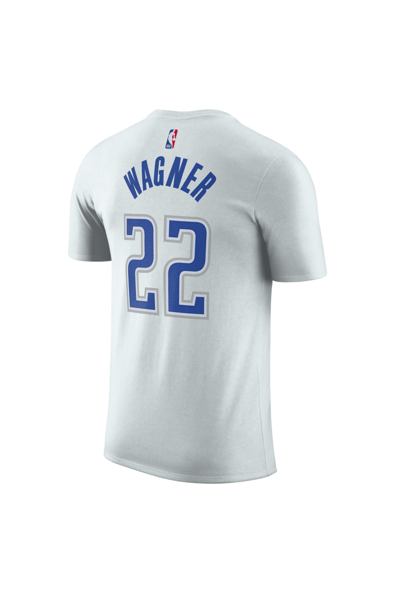 Unisex Nike Franz Wagner Silver Orlando Magic 2025/26 City Edition Name & Number T-Shirt, Alternate, color, Silver