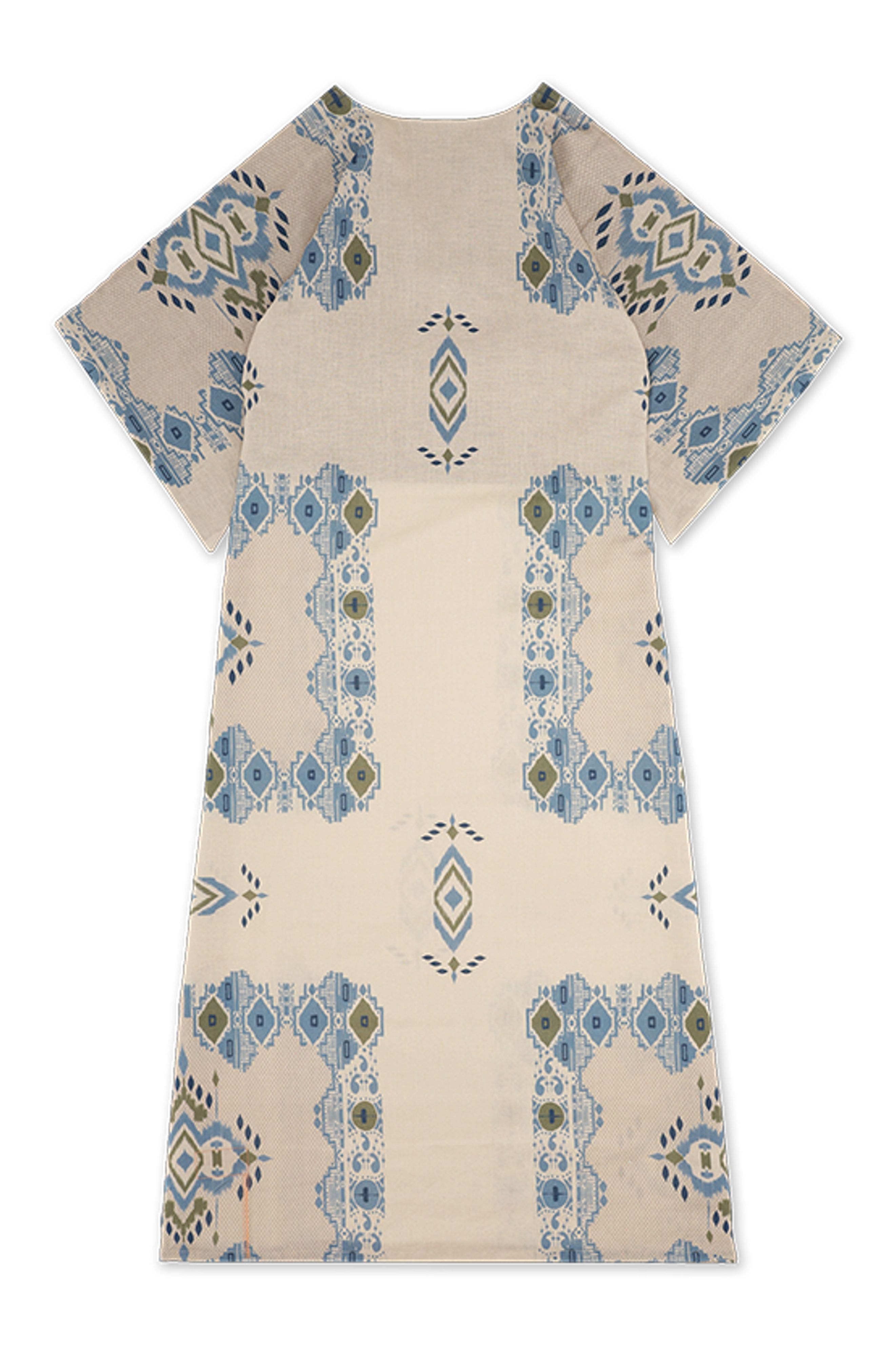 Printed Caftan Dress - image 2