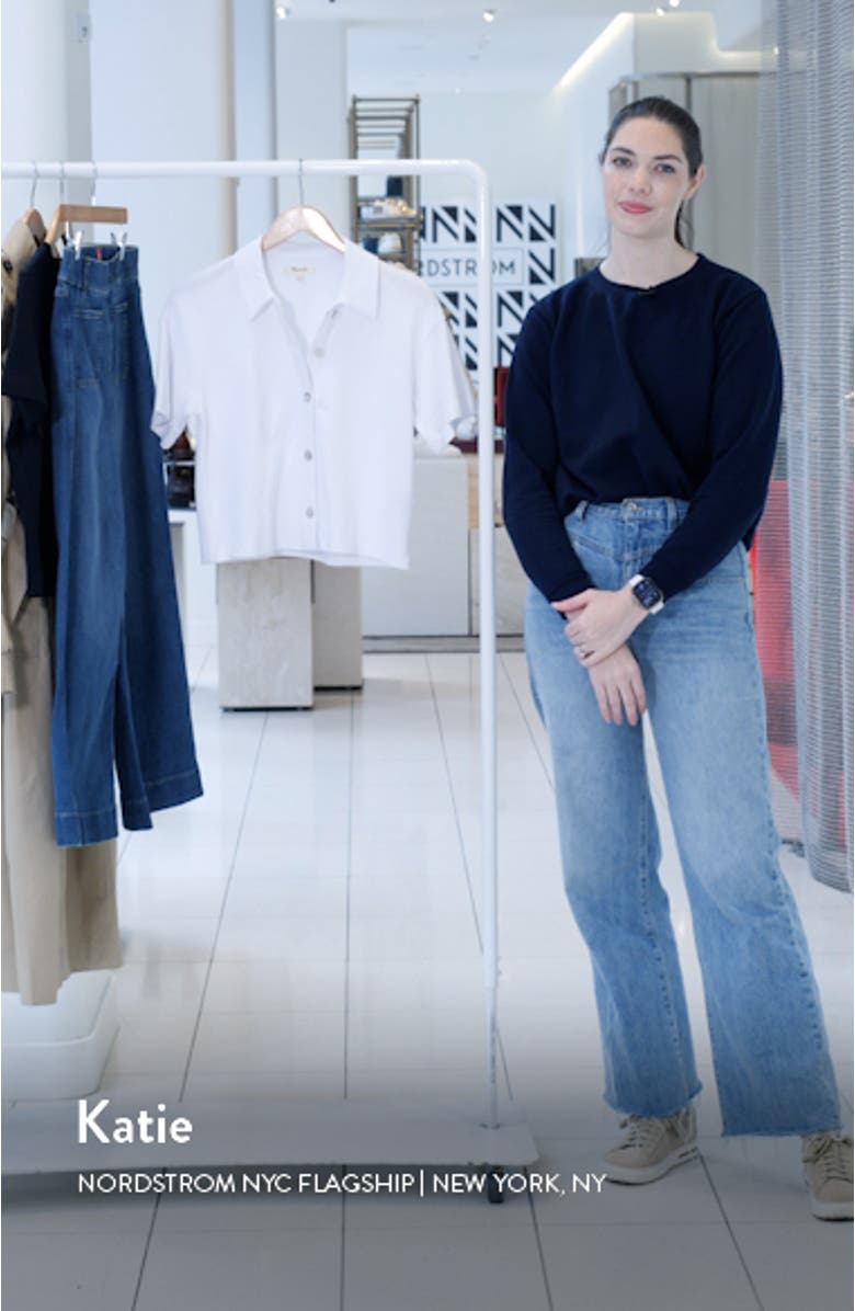 Relaxed Button-Up Polo Shirt, sales video thumbnail