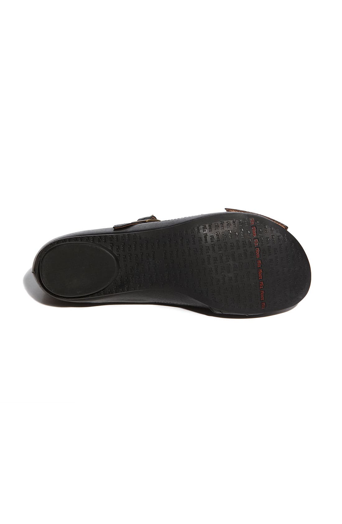 'Dulce' Flat, Alternate, color, BLACK