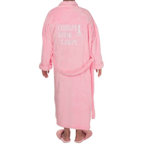 Champs Drink Champs Robe Small/Medium Pink