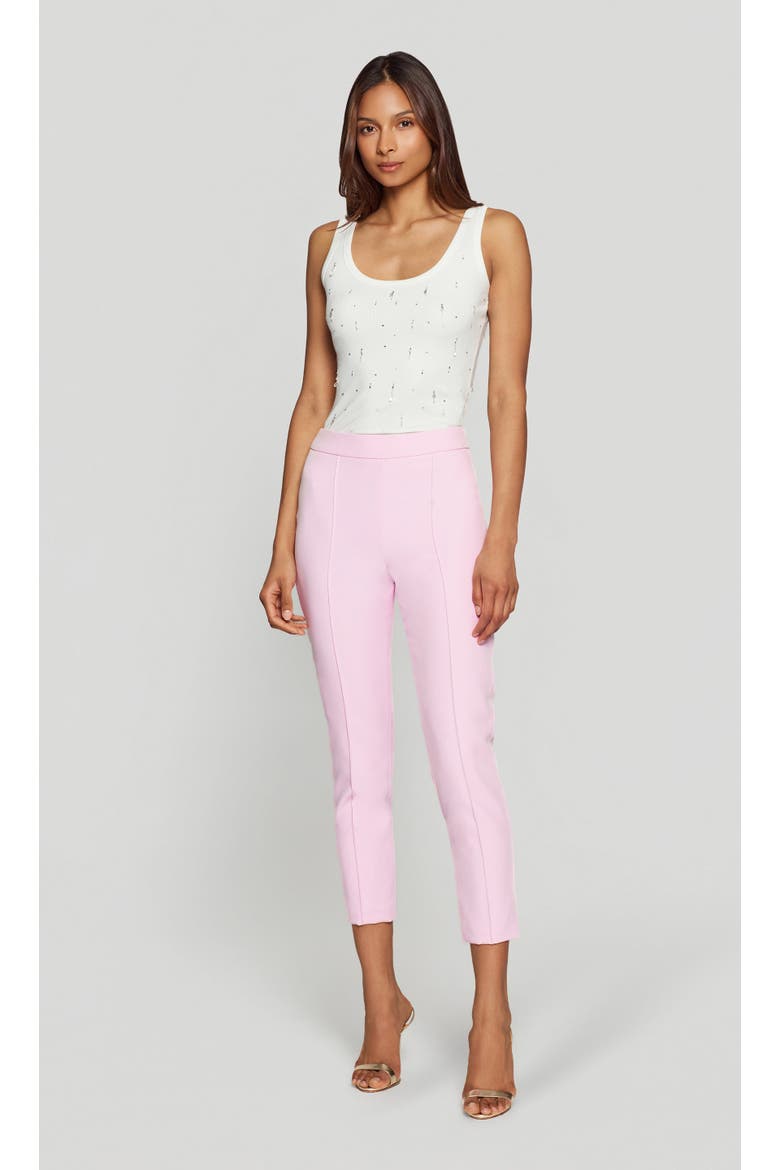 Lonny Crepe Pants, Alternate, color, Soft Rose