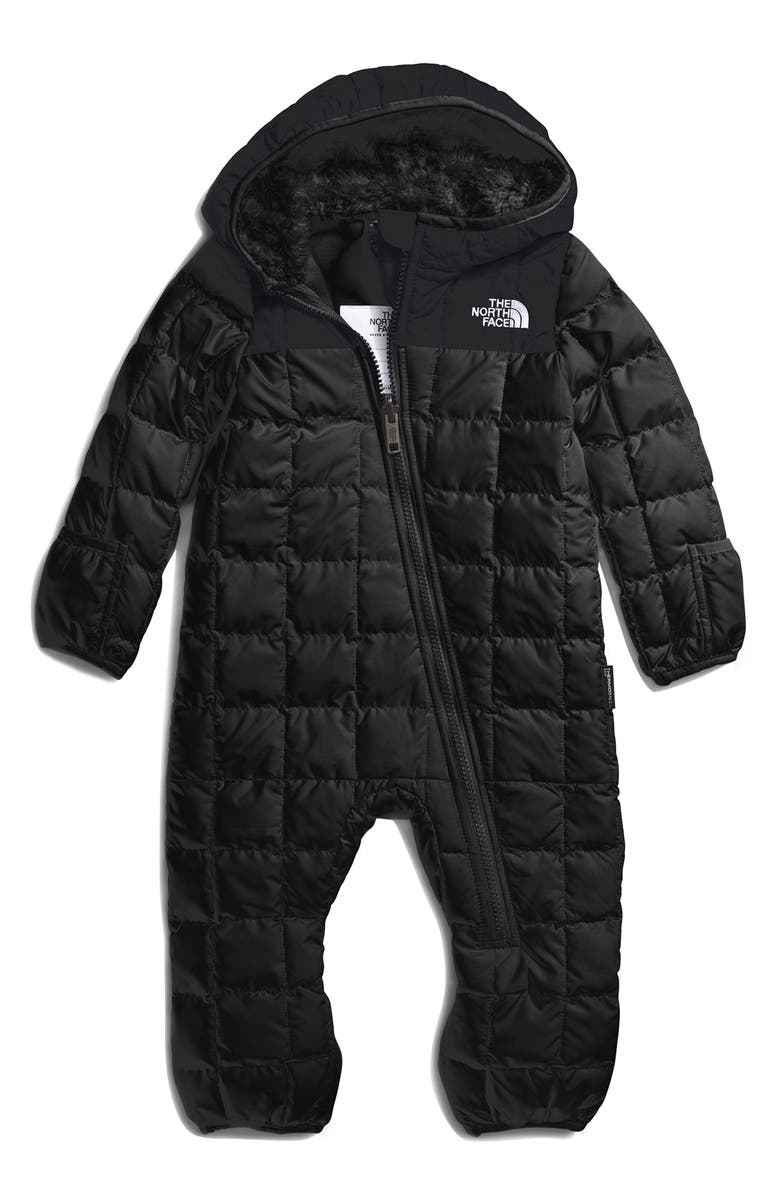The North Face ThermoBall<sup>™</sup> Hooded One-Piece Snowsuit, Main, color, 