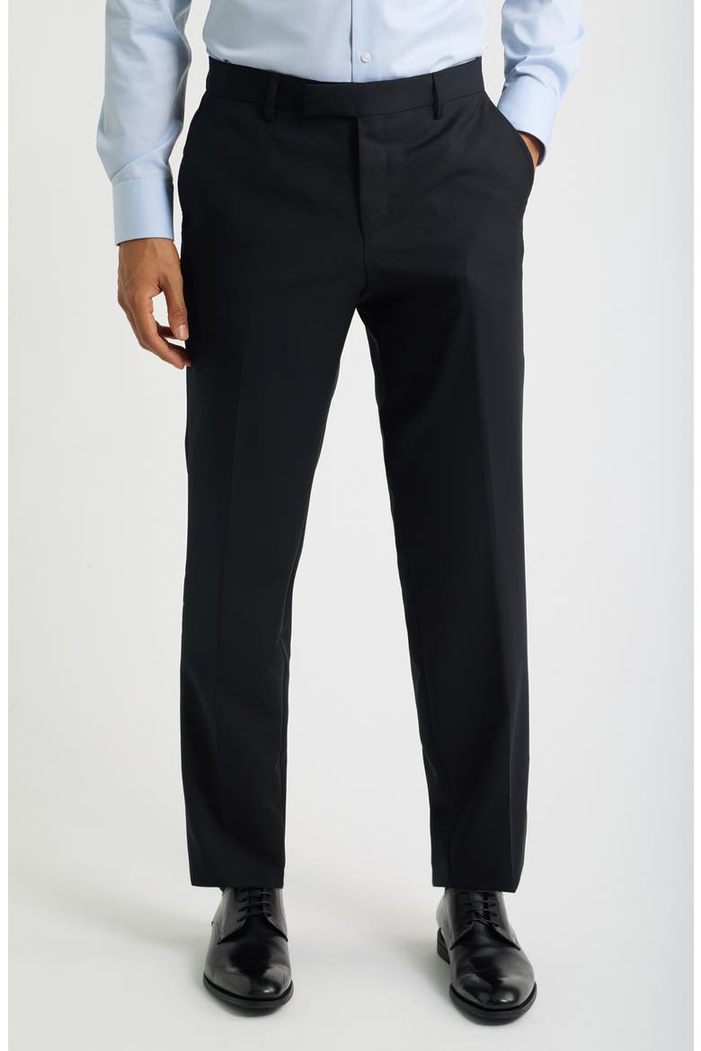 Huge Wool Suit, Alternate, color, BLACK