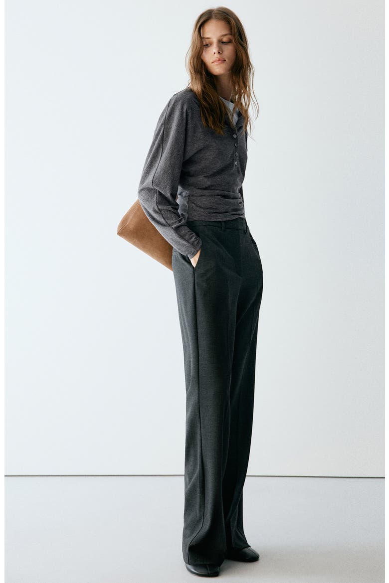 Henley Sweater, Alternate, color, GREY