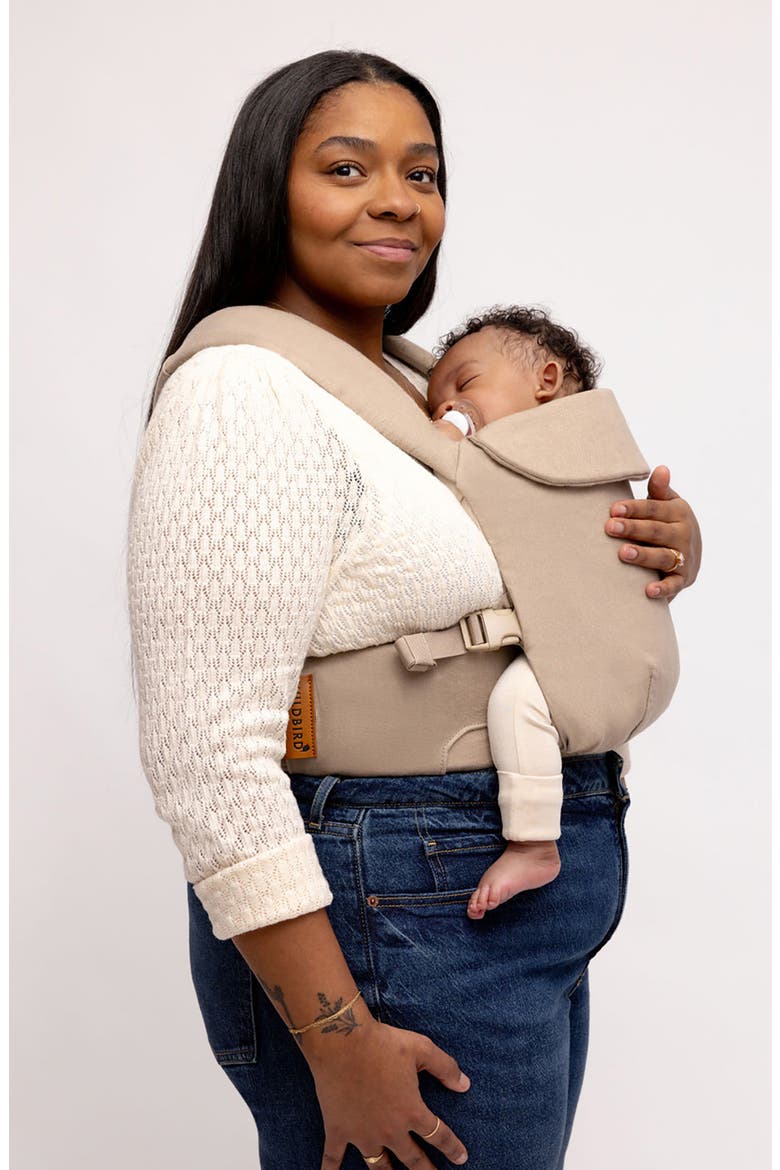 Aerial Linen Baby Carrier, Alternate, color, DESERT LARK