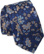 Ted Baker Carlton Floral Silk Blend Tie
