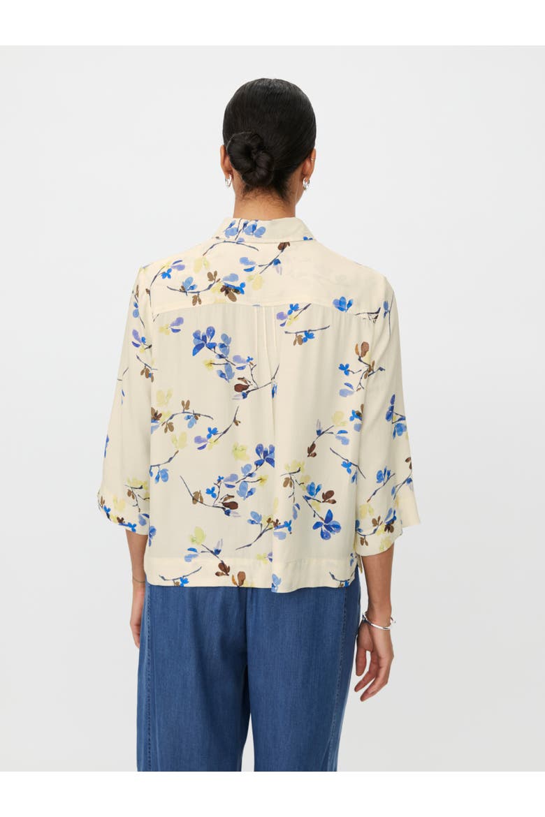MaIbilisan Floral Print Blouse, Alternate, color, Fog