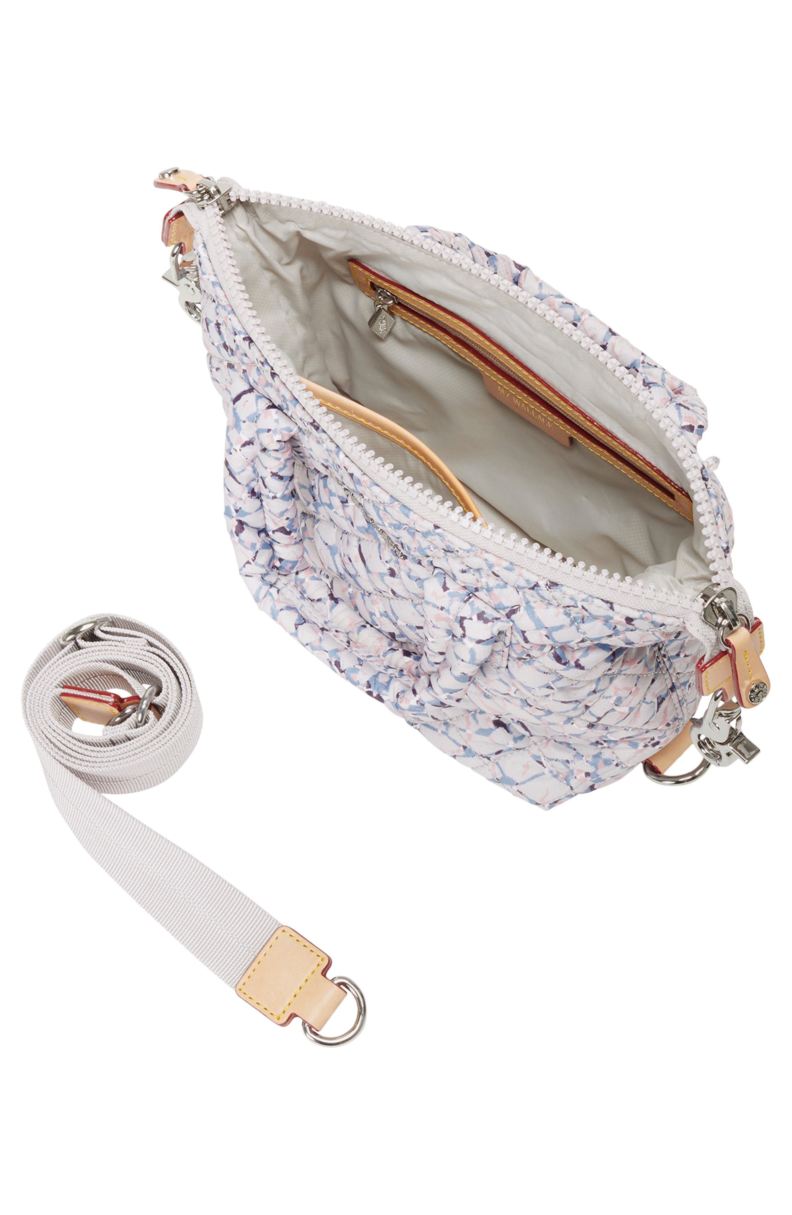 MZ Wallace Micro Sutton Quilted Nylon Top Handle Bag, Alternate, color, 